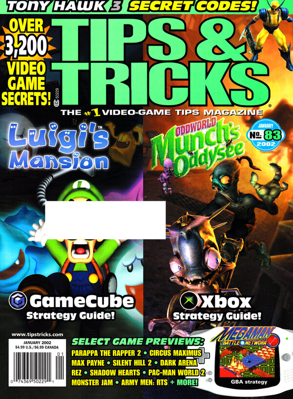 Tips & Tricks Issue 083 (January 2002) cover